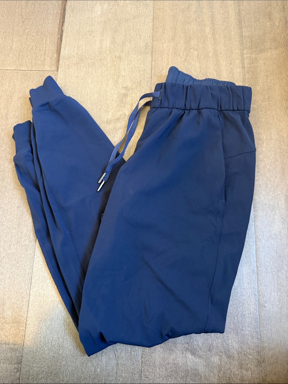 Lululemon Navy Blue Drawstring Jogger Pants